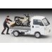 画像8: TOMYTEC 1/64 Limited Vintage NEO Honda Acty Truck (White) バイク店仕様  ホンダ CT125・ハンターカブ付