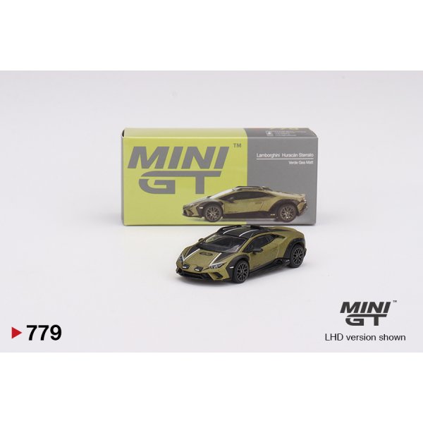 画像1: MINI GT 1/64 Lamborghini Huracan Sterrato Verde Gea Matt (Matte Green) (LHD)