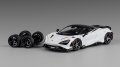 CM MODEL 1/64 McLaren 765LT White/Carbon Hood