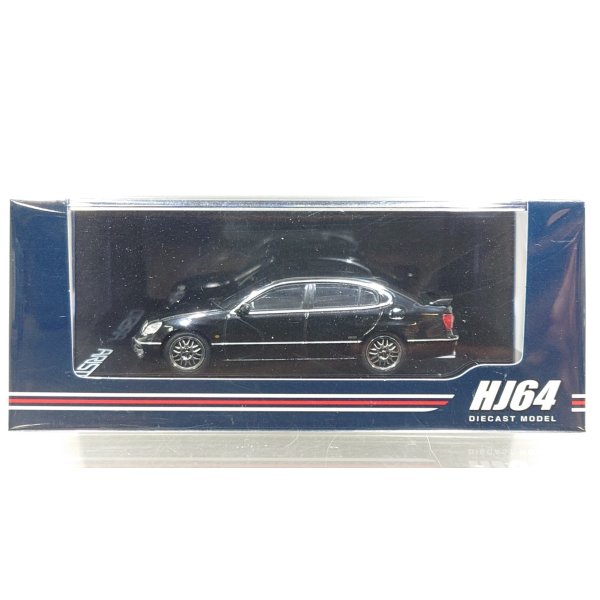 画像1: Hobby JAPAN 1/64 Toyota Aristo V300 VERTEX EDITION Custom Version Black 前期型