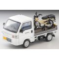 TOMYTEC 1/64 Limited Vintage NEO Honda Acty Truck (White) バイク店仕様  ホンダ CT125・ハンターカブ付