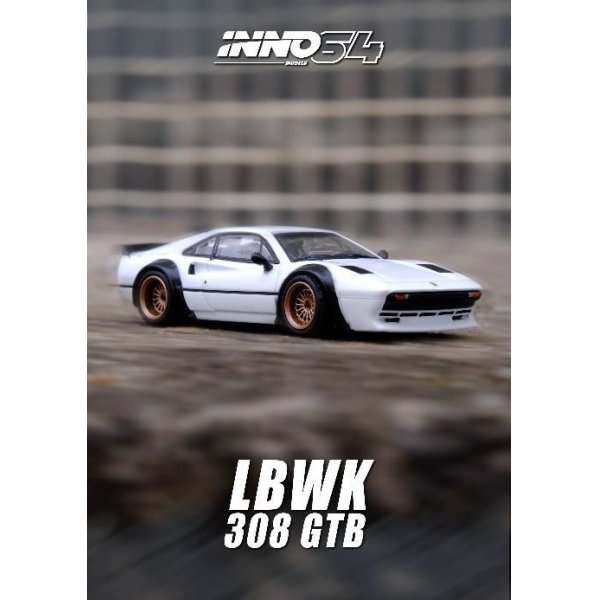 画像2: INNO Models 1/64 LBWK 308 GTB White