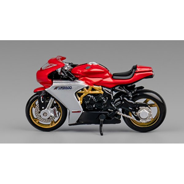 画像4: CM MODEL 1/64 MV Agusta Superveloce 800 Red with Showgirl