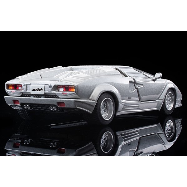 画像2: TOMYTEC 1/64 Limited Vintage NEO LV-N Lamborghini Countach 25th Anniversary (Silver)