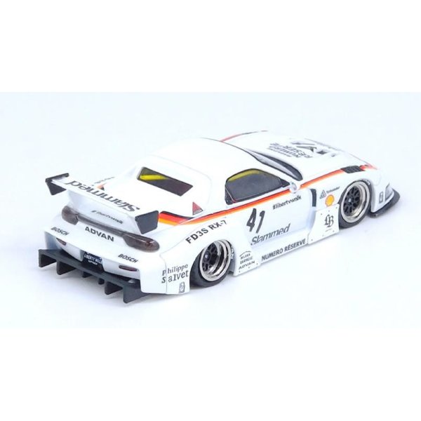 画像3: INNO Models 1/64 Mazda RX7 (FD3S) LB-WORKS Super Silhouette White