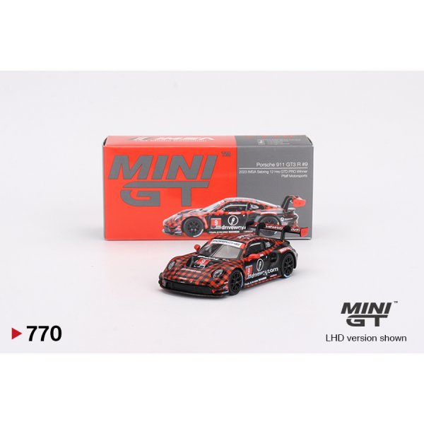 画像1: MINI GT 1/64 Porsche 911 GT3 R IMSA Sebring 12 Hours GTD PRO Winner 2023 #9 Pfaff Motorsports (LHD)