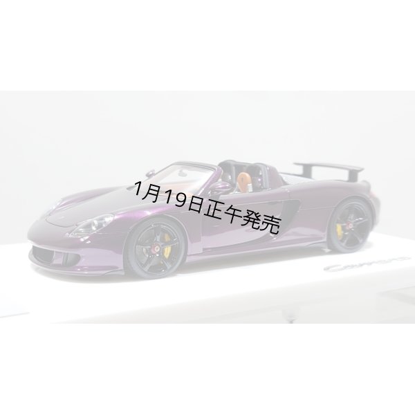 画像2: EIDOLON 1/43 Porsche Carrera GT 2004 Rear wing up Alba Cielo Limited 32 pcs.