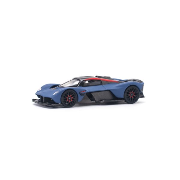 画像1: POP RACE 1/64 ASTON MARTIN VALKYRIE SATIN MARINA BLUE