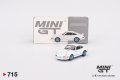 MINI GT 1/64 Porsche 911 Carrera RS 2.7 Grand Prix White/Blue Livery (RHD)