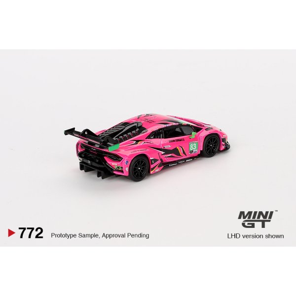 画像3: MINI GT 1/64 Lamborghini Huracan GT3 EVO2 IMSA Daytona 24 Hours 2023 #83 Iron Dames (LHD)