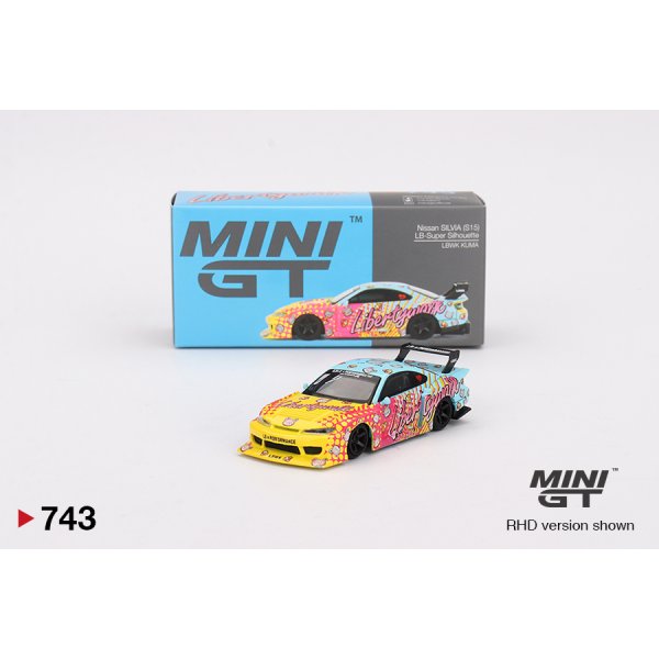 画像1: MINI GT 1/64 Nissan LB-Super Silhouette シルビア S15 KUMA (RHD)