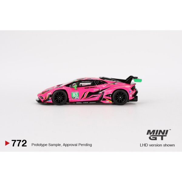 画像4: MINI GT 1/64 Lamborghini Huracan GT3 EVO2 IMSA Daytona 24 Hours 2023 #83 Iron Dames (LHD)