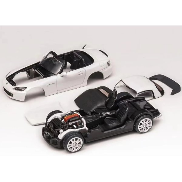 画像2: MOTORHELIX 1/64 Honda S2000 (AP2) Grand Prix White