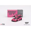 MINI GT 1/64 Lamborghini Huracan GT3 EVO2 IMSA Daytona 24 Hours 2023 #83 Iron Dames (LHD)