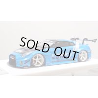 EIDOLON 1/43 LB Silhouette WORKS GT 35GT-RR (GT Wing Version) Azzurro Pearl Limited 32 pcs.