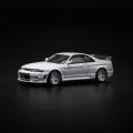 POP RACE 1/64 NISSAN GT-R R33 NISMO 400R - WHITE