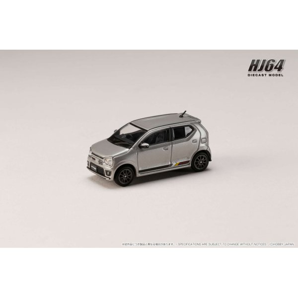 画像2: Hobby JAPAN 1/64 Suzuki Alto Works (HA36S) Steel Silver Metallic