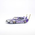 POP RACE 1/64 SKYLINE C210 KAIDO RACER (BOSOZOKU STYLE) PURPLE CHROME/SILVER