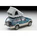 画像3: TOMYTEC 1/64 Limited Vintage NEO Mitsubishi Pajero Mid Roof Wide VR '91 (Green/Beige) オプションパーツ装着車 テント, フィギュア付 