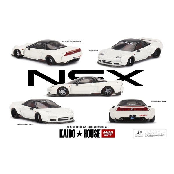 画像1: MINI GT 1/64 Honda NSX (NA1) KAIDO WORKS V2(LHD)