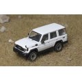 Gaincorp Products 1/64 Toyota Land Cruiser 70 (RHD) White