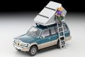 TOMYTEC 1/64 Limited Vintage NEO Mitsubishi Pajero Mid Roof Wide VR '91 (Green/Beige) オプションパーツ装着車 テント, フィギュア付 