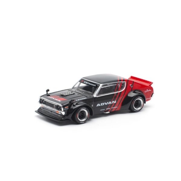 画像1: POP RACE 1/64 SKYLINE GT-R DRIFT (KENMERI) - ADVAN LIVERY