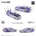 画像9: POP RACE 1/64 SKYLINE C210 KAIDO RACER (BOSOZOKU STYLE) PURPLE CHROME/SILVER