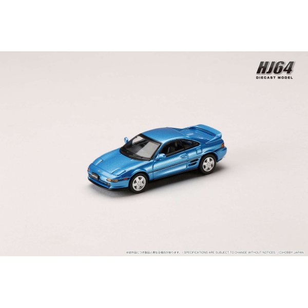 画像2: Hobby JAPAN 1/64 Toyota MR2 (SW20) GT-S (1991) Medium Blue Mica Metallic