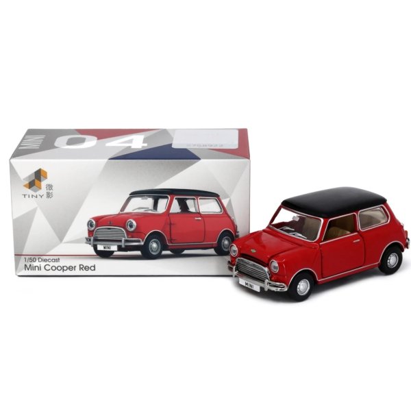 画像1: Tiny City Mini Cooper Red