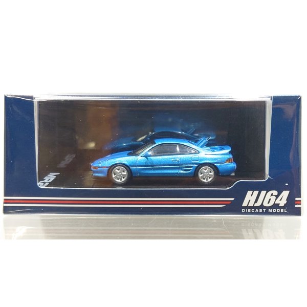 画像1: Hobby JAPAN 1/64 Toyota MR2 (SW20) GT-S (1991) Medium Blue Mica Metallic