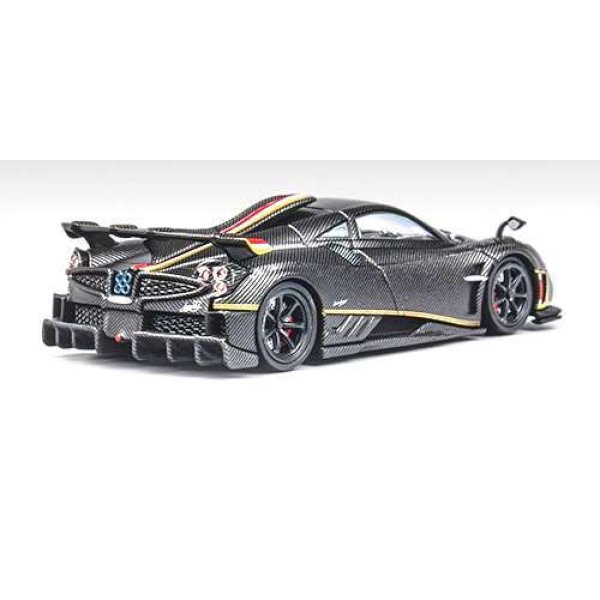 画像3: CM MODEL 1/64 Pagani Imola Full Dry Carbon Red/White/Gold Stripes