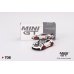 画像1: MINI GT 1/64 Porsche 911 (992) GT3 RS Weissach Package White w/Pyro Red (RHD) (1)