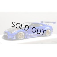 EIDOLON 1/43 Rocket Bunny R35 GT-R (BBS wheel) Lobellia Blue Limited 30 pcs.