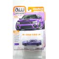 auto world 1/64 2023 Dodge Charger Swinger R/T Scat Pack Plum Crazy