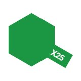 画像: アクリルミニ X-25 クリヤーグリーン