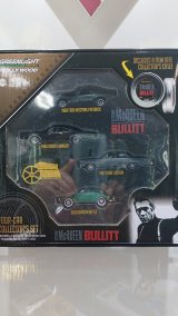 画像: GREEN LIGHT 1:64 HOLLYWOOD FILM REELS "BULLITT" 1968  FORD MUSTANG FASTBACK / 1968 DODGE CHARGER / 