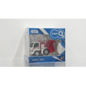 TINY Q HINO 300 Panel van White - AXELLWORKS HOBBYTOWN