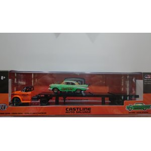 画像: M2 MACHINES 1:64 CASTLINE '71 Chevrolet C60 Truck & '57 Chevrolet Bel Air