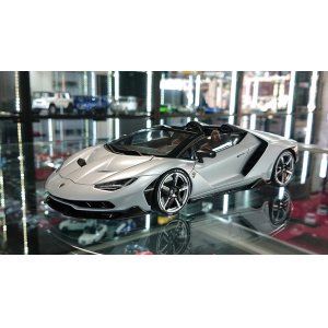 画像: Autoart 1/18 Lamborghini Centenario Roadster Matt Silver