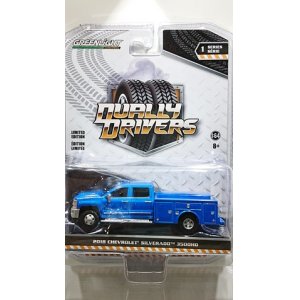 画像: GREEN LiGHT 1:64 DUALLY DRIVERS Series 1 '18 CHEVROLET SILVERADO 3500 HD