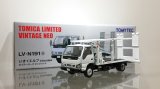 画像: TOMYTEC 1/64 Limited Vintage ISUZU ELF Safety Loader Hanamidai Motor Big Wide White