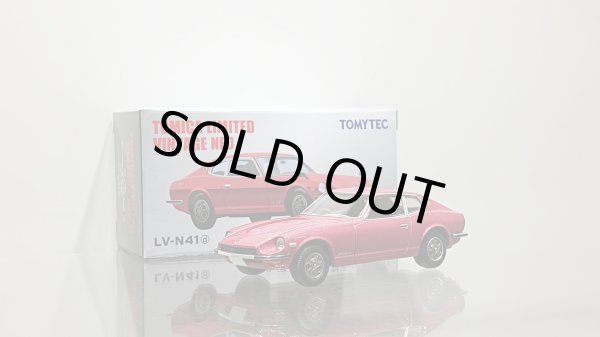 画像1: TOMYTEC 1/64 Limited Vintage Nissan Fairlady Z-L 2 by 2 '77 Wine (1)