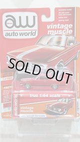 画像: auto world 1:64 Premium 64 Release 11-B '64 Plymouth Barracuda Ruby Red w/White Stripe