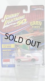 画像: Johnny Lightning 1:64 Muscle Cars USA - Release 20-B '57 Chevy Corvette(Dirty) Venetian Red w/White