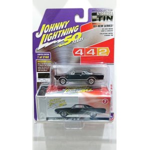 画像: JOHNNY LIGHTNING 1/64 Collector's Tin 2019 Release 2 '67 Olds 442 W-30 in Gloss Black