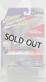 画像: JOHNNY LIGHTNING 1/64 Collector's Tin 2019 Release 2 '63 Chevy Corvette Split-Window Coupe in Ermine White