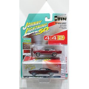 画像: JOHNNY LIGHTNING 1/64 Collector's Tin 2019 Release 2 '67 Olds 442 W-30 in Garnet Red Poly