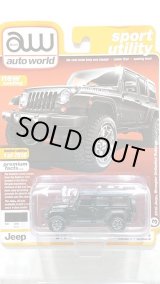 画像: auto world muscle trucks 1/64 '18 Jeep Wrangler Unlimited Rubicon Black