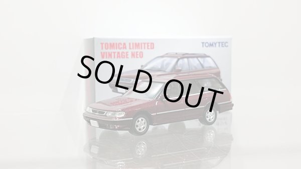 画像1: TOMYTEC 1/64 LIMITED VINTAGE NEO SUBARU Legacy Touring Wagon GT Dark Red (1)
